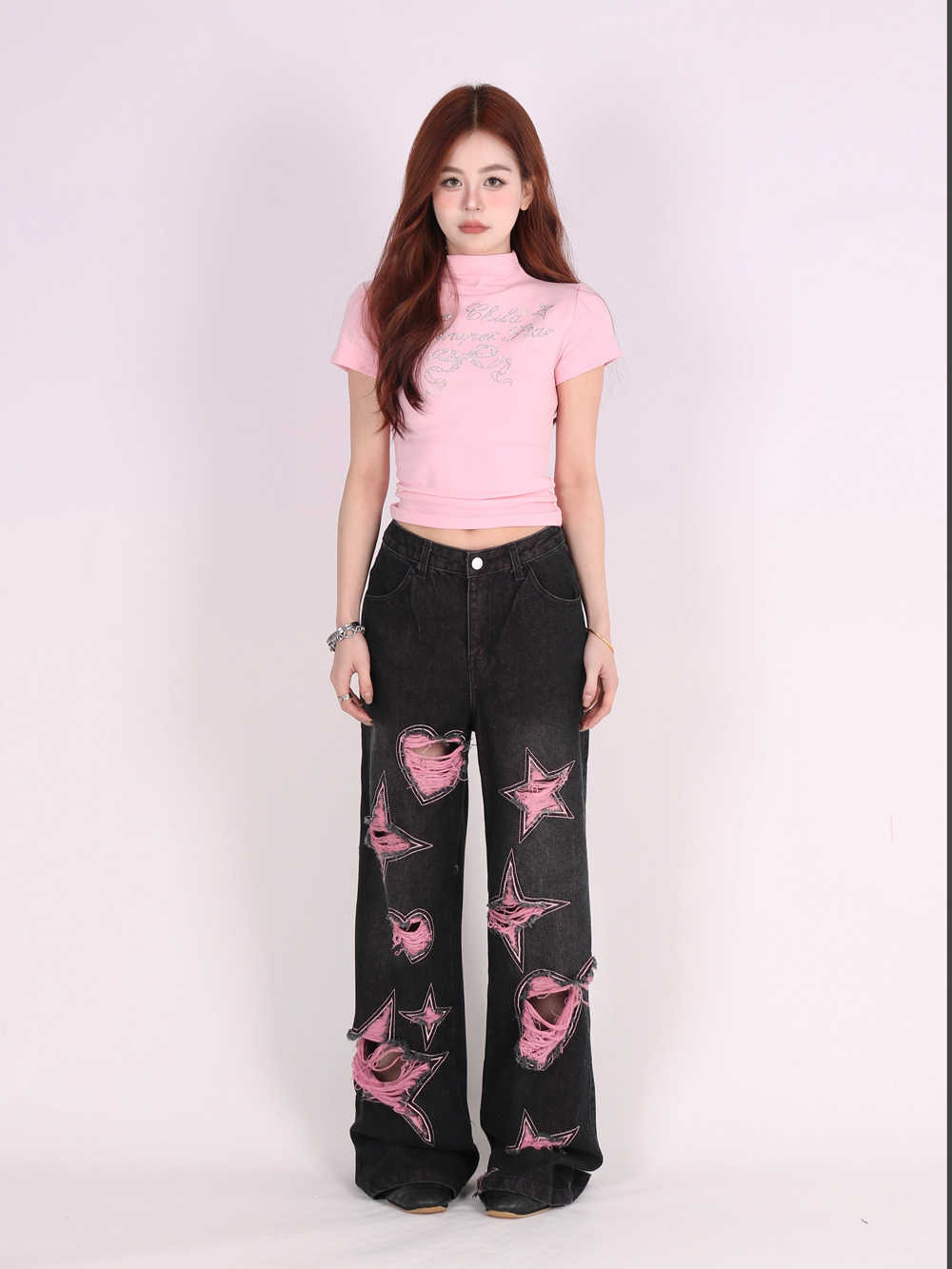Denim Hearts Jeans