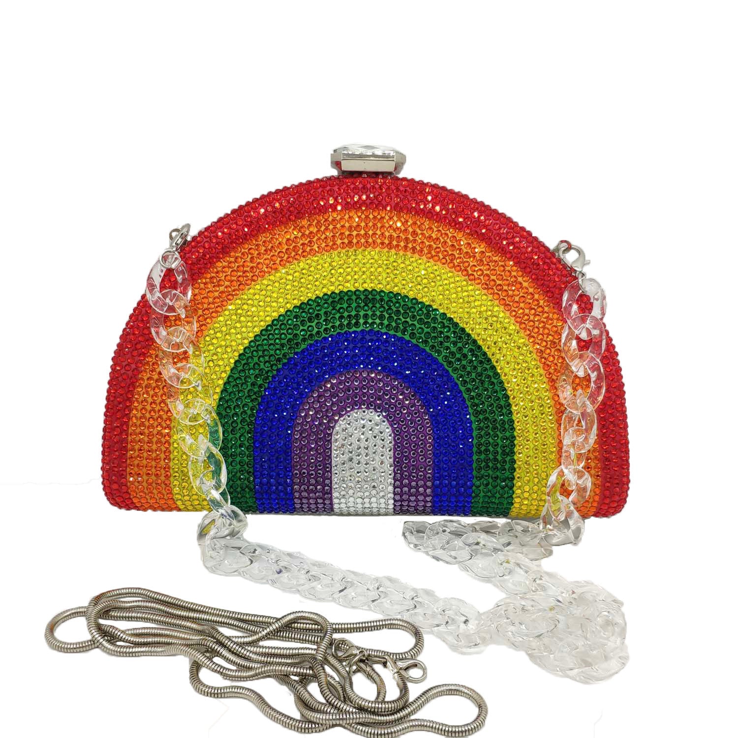 Rainbow Baby Clutch