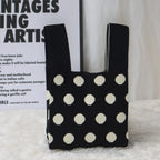 Polka Babe Tote Bag