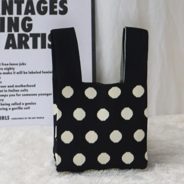 Polka Babe Tote Bag