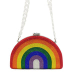Rainbow Baby Clutch
