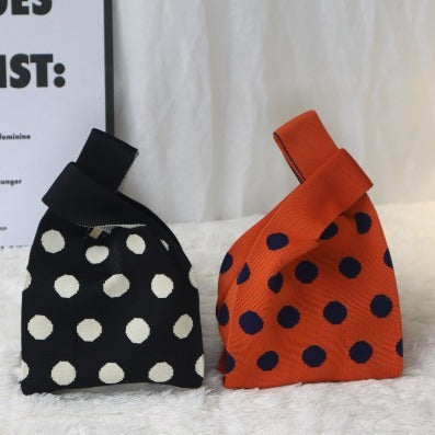 Polka Babe Tote Bag