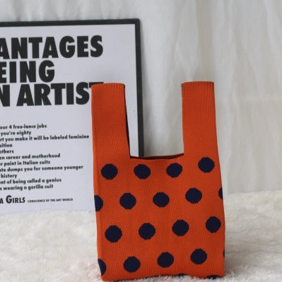 Polka Babe Tote Bag