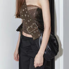 Vintage Babe Oversized Moto Style Bag