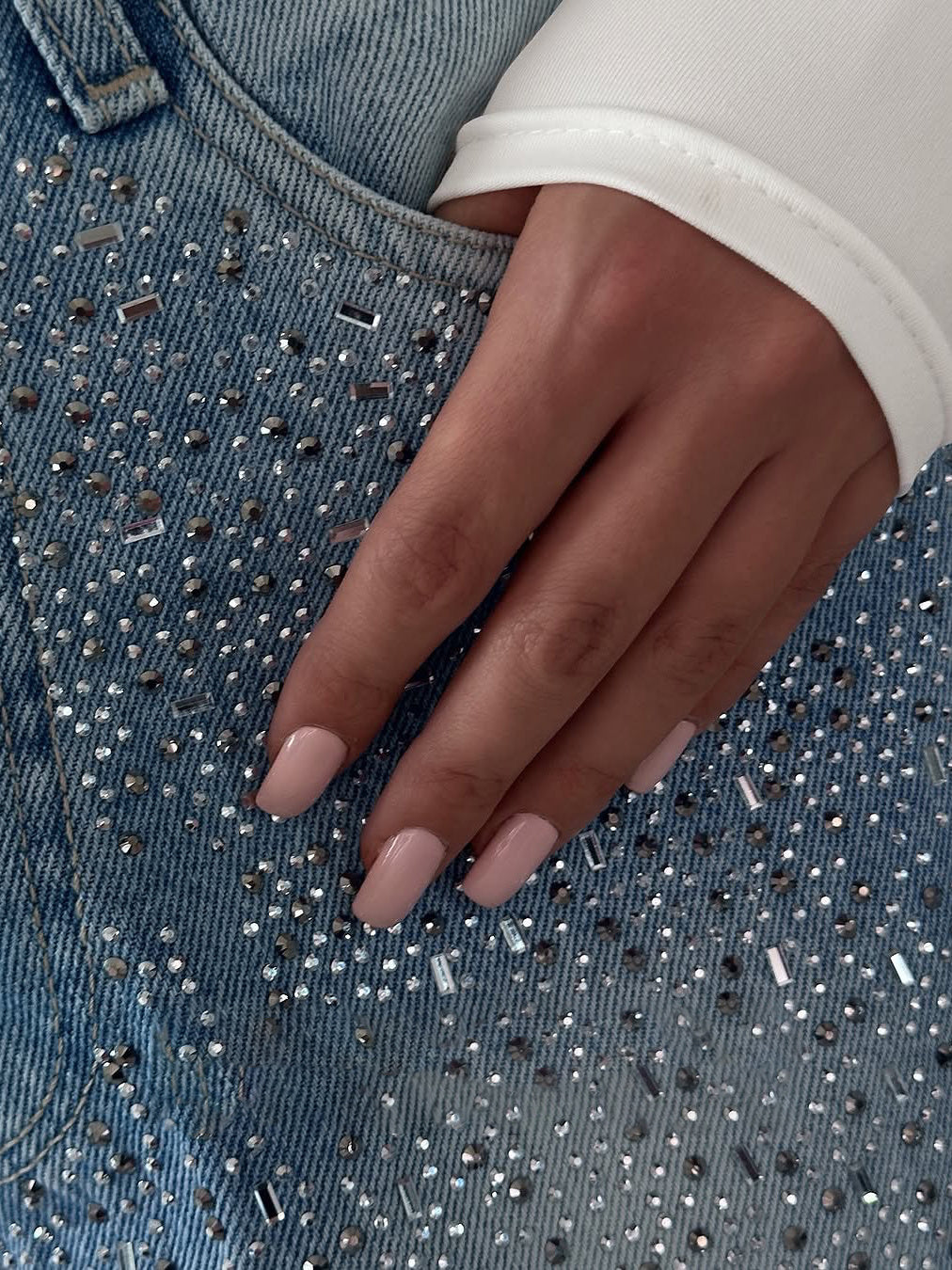 Shine Rhinestone Pants