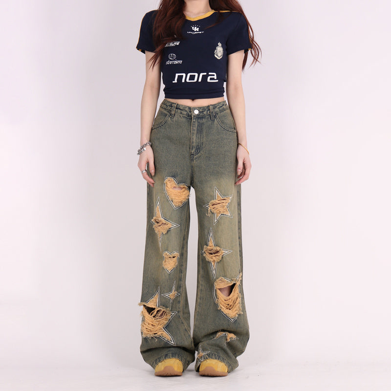 Denim Hearts Jeans