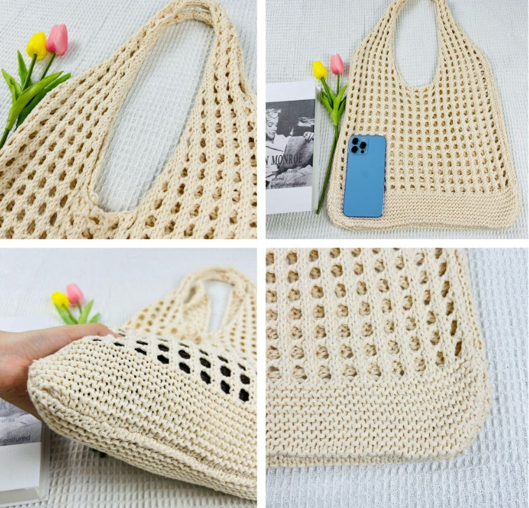 SunDaze Knitted Hollow Bag