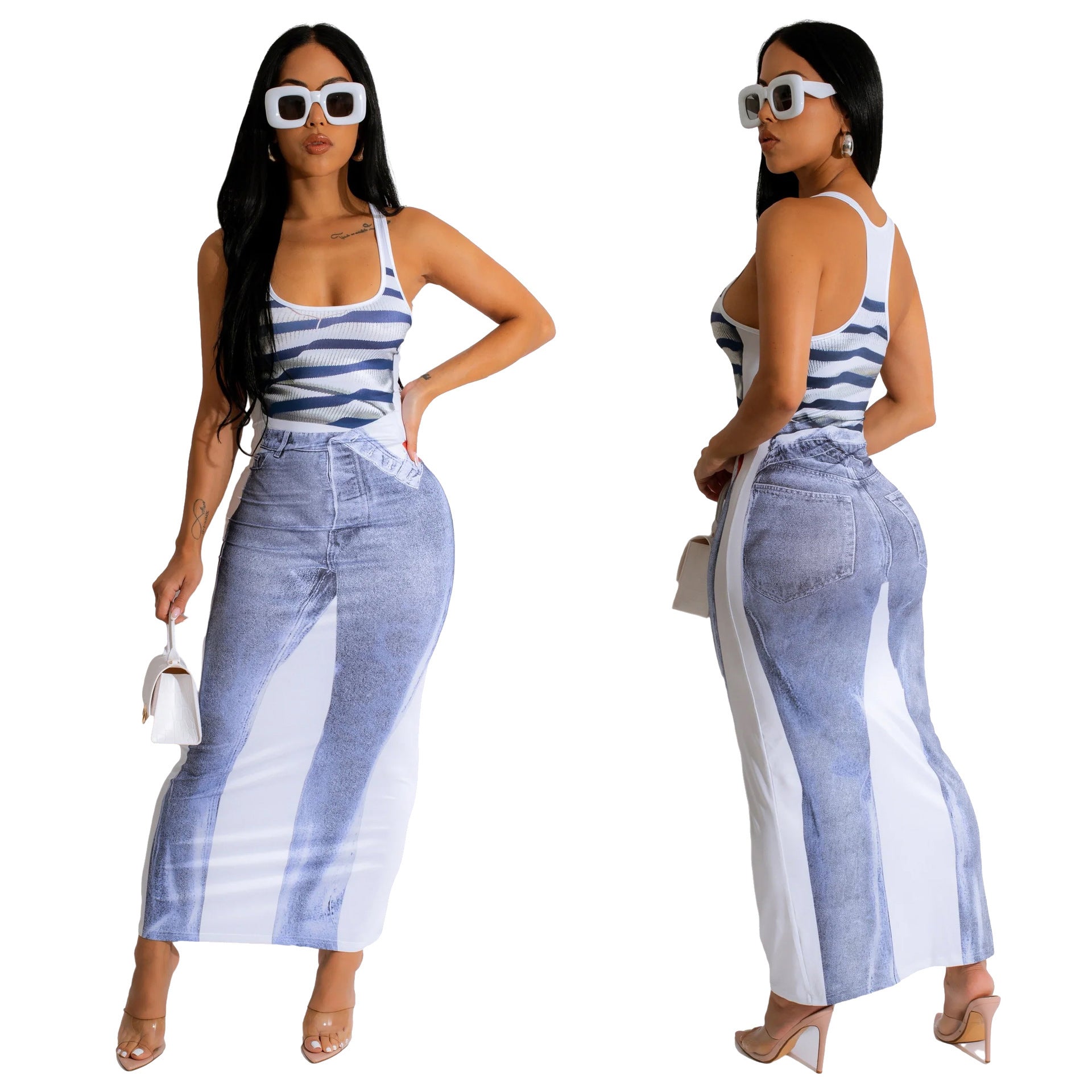 One Look Printed Dress