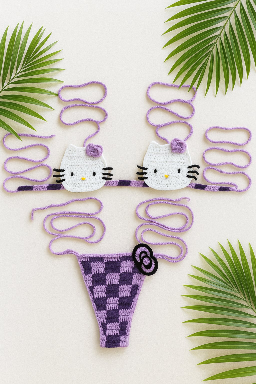 Crochet Kitty Set