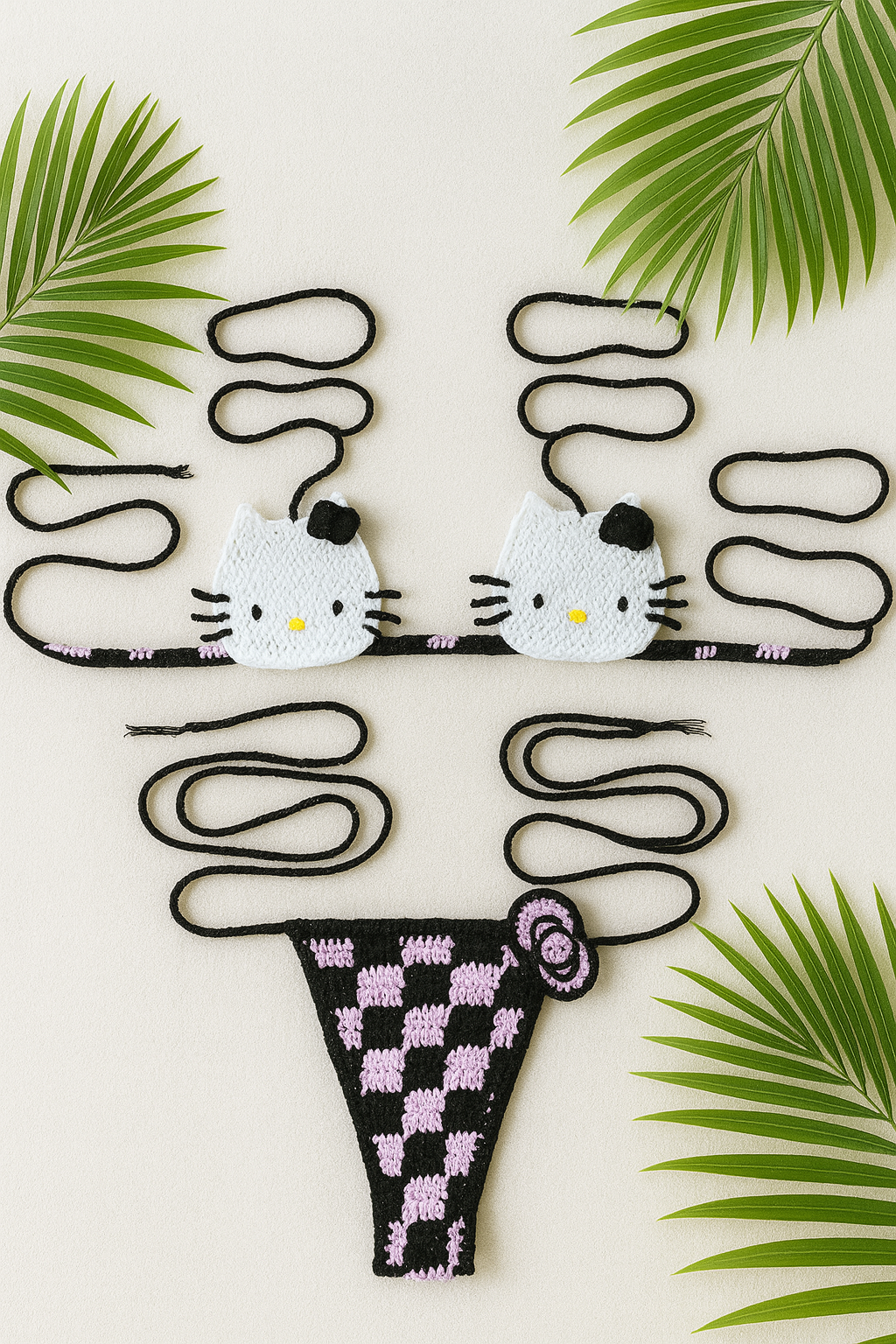 Crochet Kitty Set
