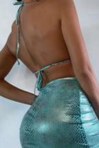 Blue Venom Bikini Set