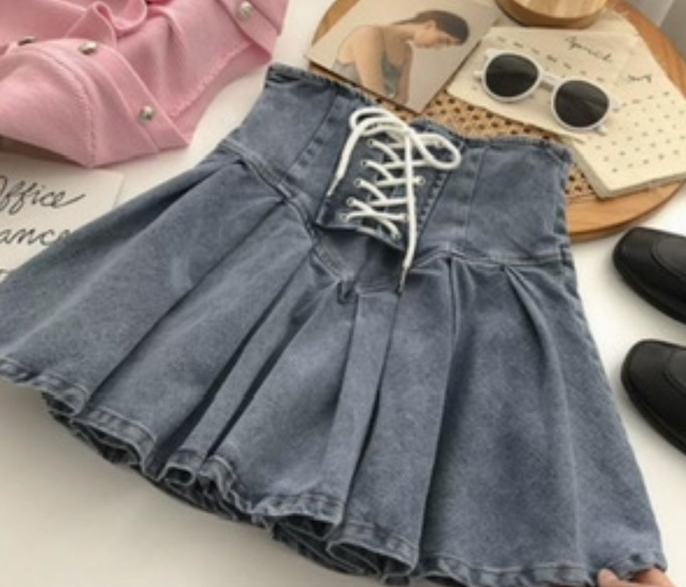 Lace Me Up Skirt