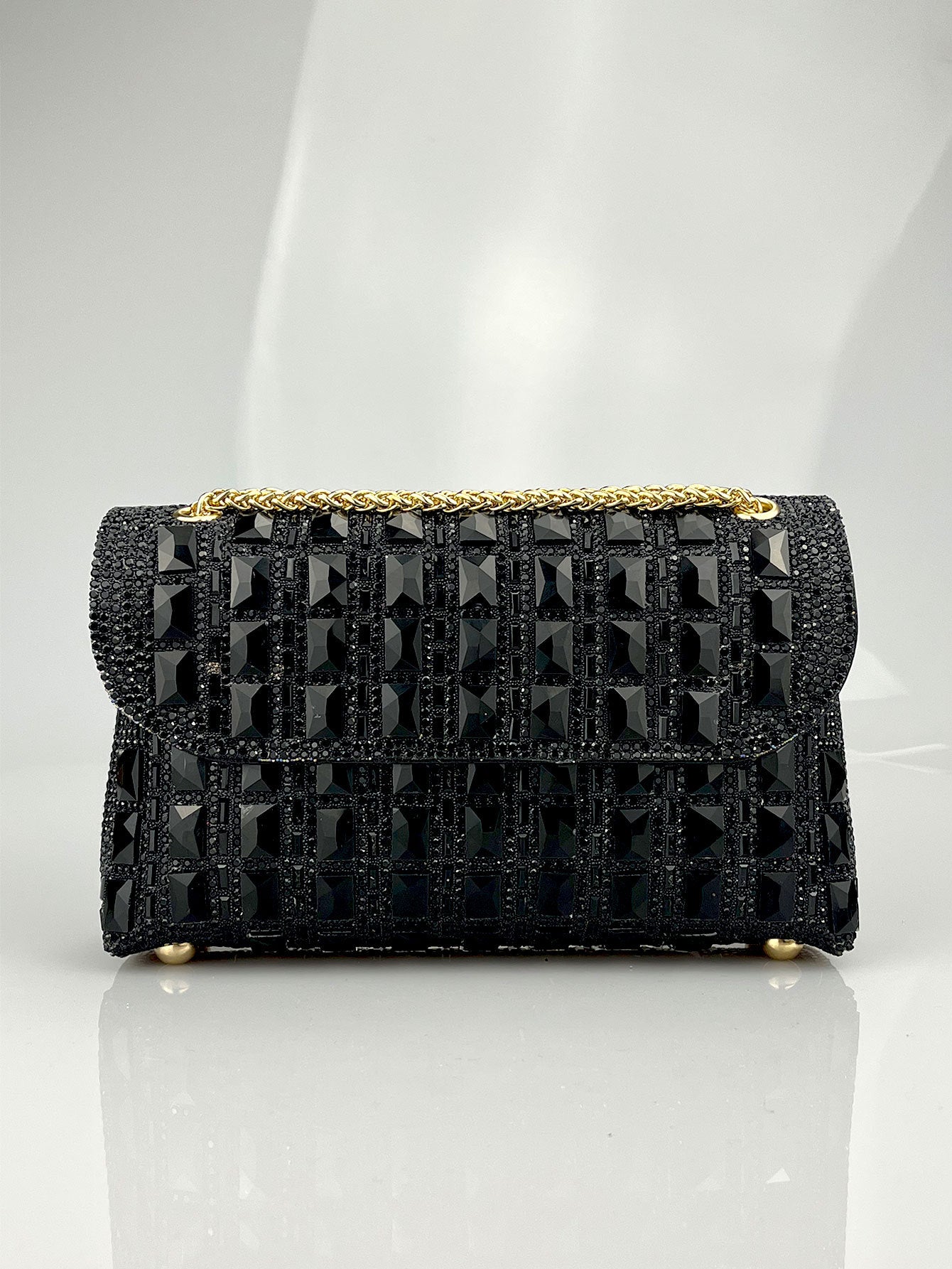 Glass Slipper Chain Clutch