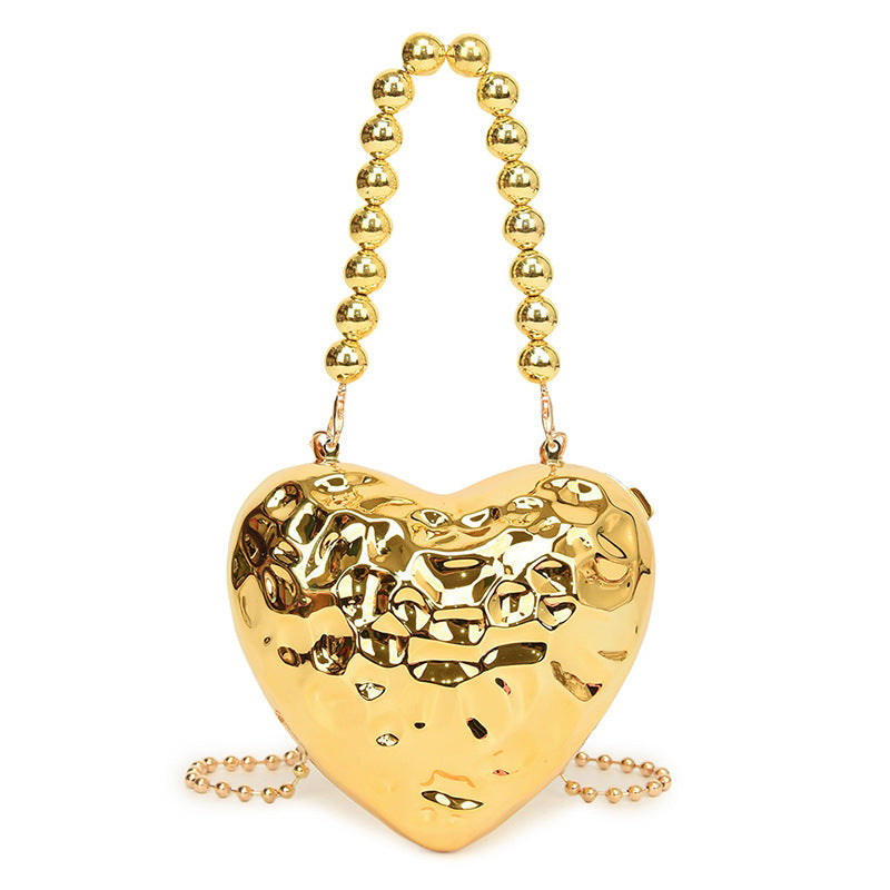 Metal Love  Mini Crossbody Bag