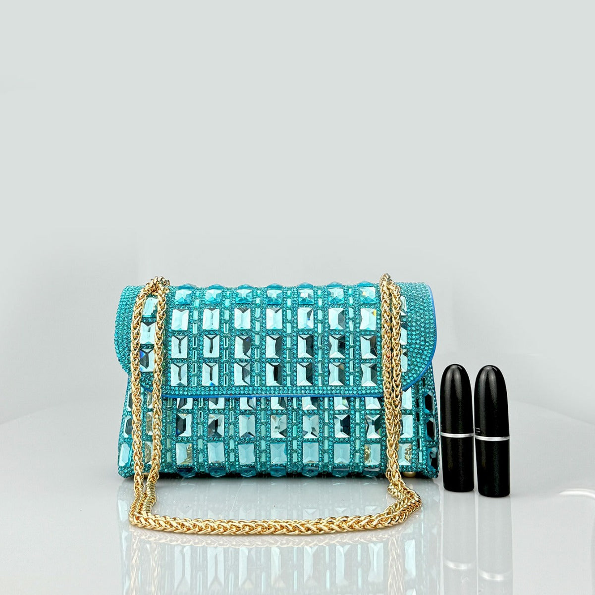 Glass Slipper Chain Clutch