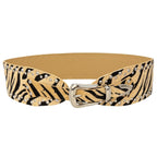Women's Fashion Rivet Stitching Alloy Belt