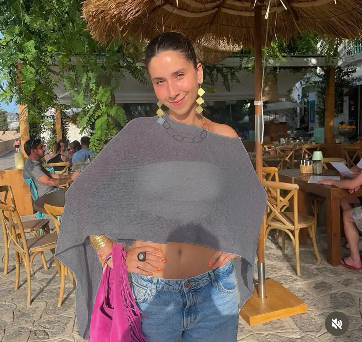 Beach Me Cover Up Top