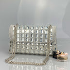 Glass Slipper Chain Clutch