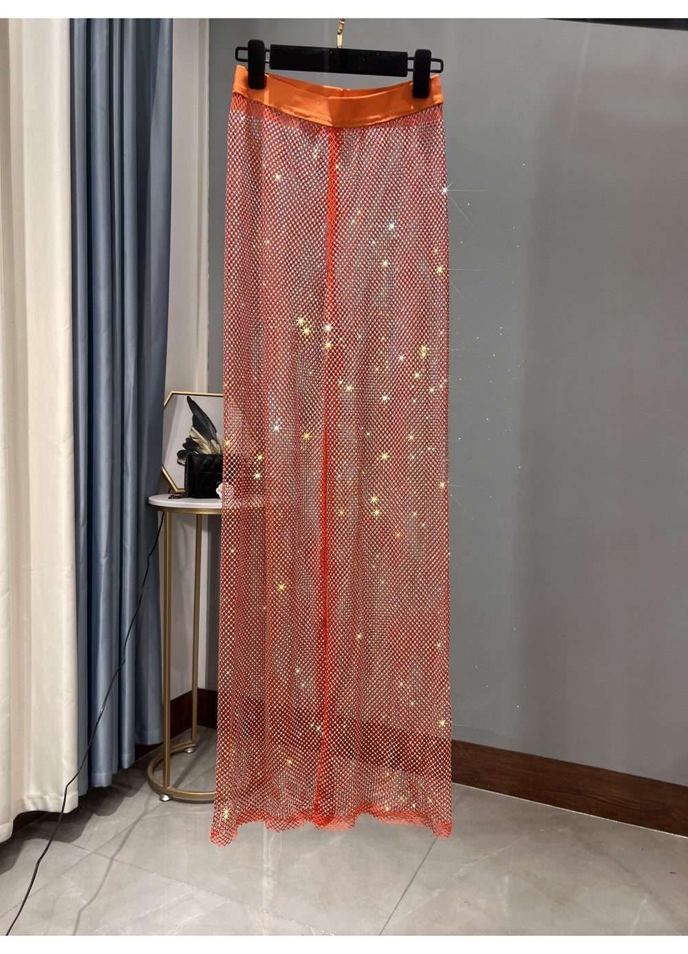 Rhinestone Bling Cover Up Pants