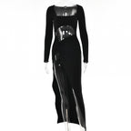 Ethereal Cut-Out Maxi Dress