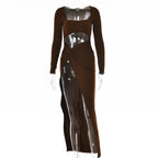Ethereal Cut-Out Maxi Dress