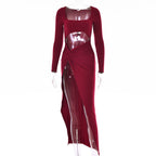 Ethereal Cut-Out Maxi Dress