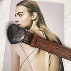 Retro Heart Belt