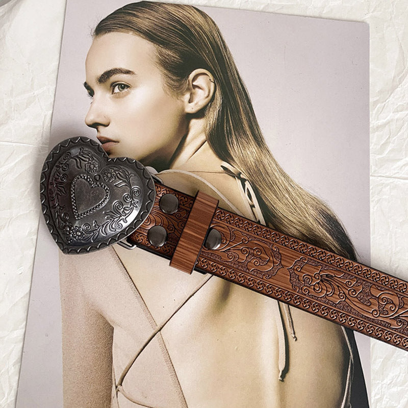 Retro Heart Belt