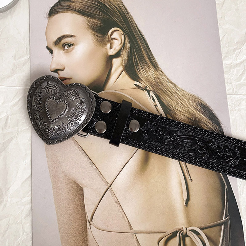 Retro Heart Belt